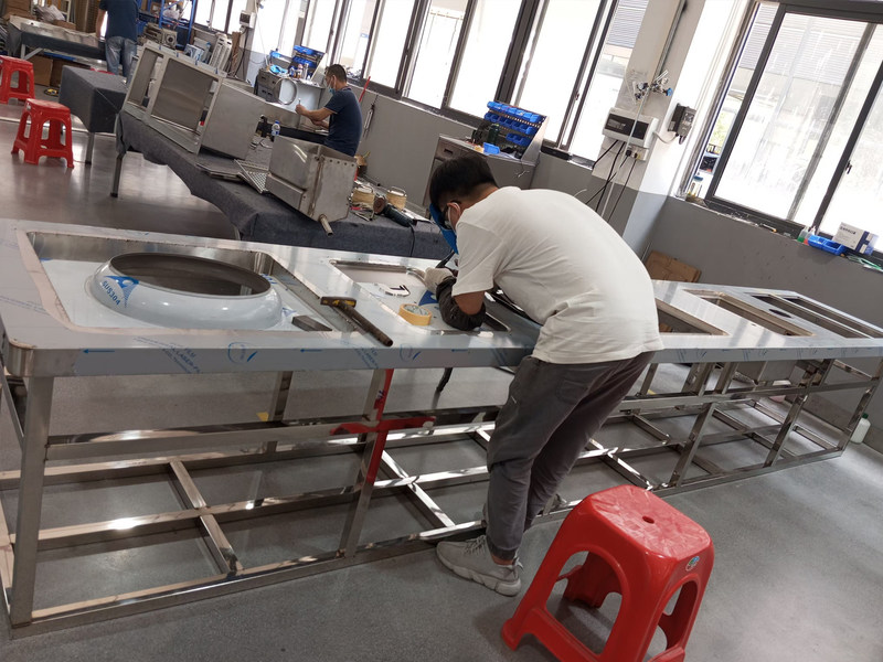 Shenzhen Smart Kitchen Digital Electric Appliance Co., Ltd خط تولید تولید کننده